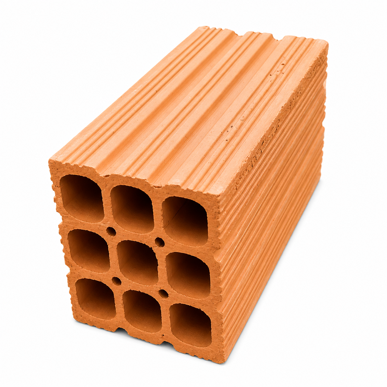 Bloco cerâmico 9 furos 24x14x11
